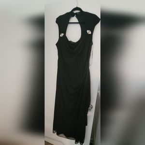 Black formal dress